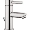 AquaSu Einhebelmischer-Waschbeckenarmatur Turro Singolo Chrom