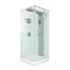 AquaVapore Dampfdusche Duschtempel Sauna Dusche Duschkabine D38-10R2-EC 90x90 cm