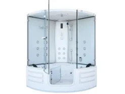 AquaVapore Dampfdusche Whirlpool Dusche Duschkabine K70-WS-EH-EC-SC 150x150cm