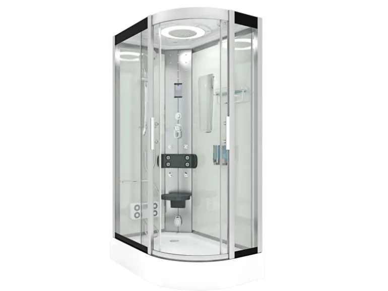 AquaVapore Dusche Duschkabine D60-70T2R Duschtempel Sauna 80x120 cm
