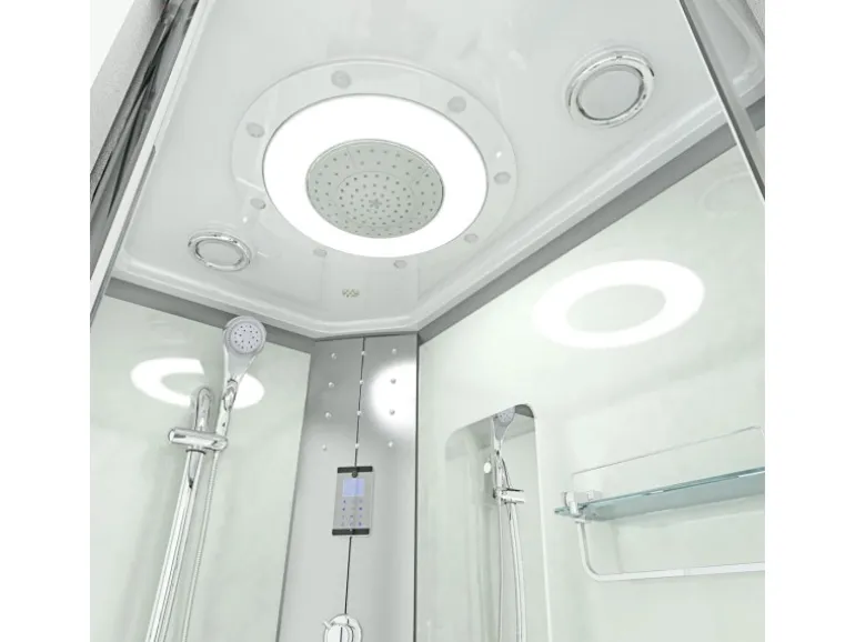 AquaVapore Dusche Duschkabine D60-70T2R Duschtempel Sauna 80x120 cm