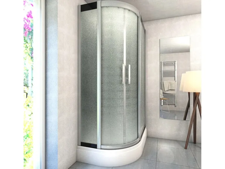 AquaVapore Dusche Duschkabine D60-73M2L-EC Duschtempel Sauna 120x80 cm