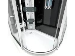 AquaVapore Dusche Duschkabine D60-73T2R Duschtempel Sauna 80x120 cm