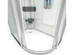 AquaVapore Dusche Duschkabine D60-70M2R Duschtempel Sauna 80x120 cm