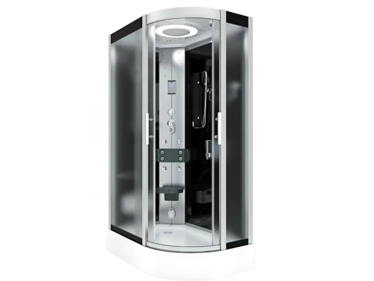 AquaVapore Dusche Duschkabine D60-73M2R Duschtempel Sauna 80x120 cm