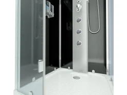AquaVapore Duschkabine Komplettdusche D38-23L0 Fertigdusche Dusche 100x100 cm