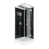 AquaVapore Duschkabine Komplettdusche D38-23R0-EC Fertigdusche Dusche 100x100 cm