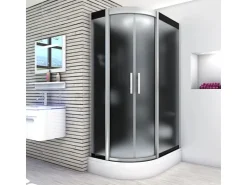 AquaVapore Duschkabine Komplettdusche Fertigdusche Dusche D60-73M0L-EC 120x80 cm
