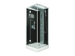 AquaVapore Duschkabine Komplettdusche D38-23L0-EC Fertigdusche Dusche 100x100 cm