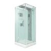 AquaVapore Duschkabine Komplettdusche D38-20L0 Fertigdusche Dusche 100x100 cm