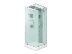 AquaVapore Duschkabine Komplettdusche D38-20L0 Fertigdusche Dusche 100x100 cm