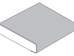 Arbeitsplatte Schiefer Dunkel 60 cm x 2,9 cm Meterware