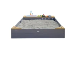 Axi Sandkasten Kelly mit Spielküchenzeile Grau Braun 115 cm x 21,8 cm x 180 cm