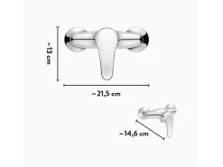 baliv Duscharmatur DU-5090 Chrom