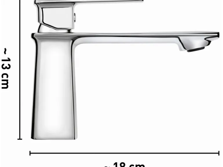baliv Waschtischarmatur WT-180 Chrom