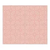 Banjado Herdabdeckplatte Glas 2 Teilig Je 30x52CM Schneidebrett Herdabdeckung Mit Motiv Rosa Arabesque