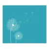 Banjado Herdabdeckplatte Glas 1 Teilig 60x52CM Schneidebrett Herdabdeckung Mit Motiv Pusteblume 4