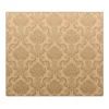 Banjado Herdabdeckplatte Glas 1 Teilig 60x52CM Schneidebrett Herdabdeckung Mit Motiv Tapete Beige