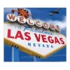 Banjado Herdabdeckplatte Glas 1 Teilig 60x52CM Schneidebrett Herdabdeckung Mit Motiv Las Vegas