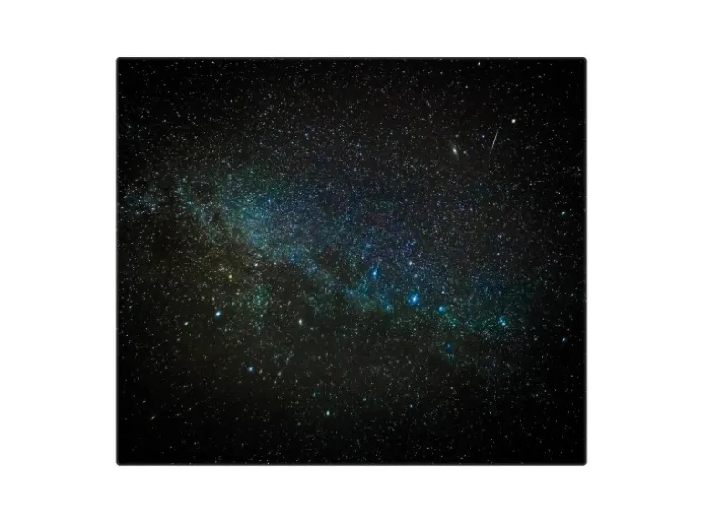 Banjado Herdabdeckplatte Glas 1 Teilig 60x52CM Schneidebrett Herdabdeckung Mit Motiv Nachthimmel