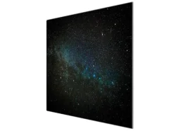 Banjado Herdabdeckplatte Glas 1 Teilig 60x52CM Schneidebrett Herdabdeckung Mit Motiv Nachthimmel