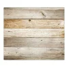 Banjado Herdabdeckplatte Glas 1 Teilig 60x52CM Schneidebrett Herdabdeckung Mit Motiv Graues Holz
