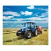 Banjado Herdabdeckplatte Glas 1 Teilig 60x52CM Schneidebrett Herdabdeckung Mit Motiv Traktor