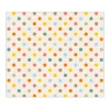 Banjado Herdabdeckplatte Glas 1 Teilig 60x52CM Schneidebrett Herdabdeckung Mit Motiv Bunte Punkte