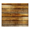 Banjado Herdabdeckplatte Glas 1 Teilig 60x52CM Schneidebrett Herdabdeckung Mit Motiv Holzbretter