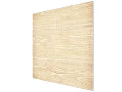 Banjado Herdabdeckplatte Glas 1 Teilig 60x52CM Schneidebrett Herdabdeckung Mit Motiv Bretter