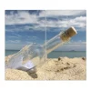 Banjado Herdabdeckplatte Glas 2 Teilig Je 30x52CM Schneidebrett Herdabdeckung Mit Motiv Flaschenpost