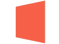Banjado Herdabdeckplatte Glas 1 Teilig 60x52CM Schneidebrett Herdabdeckung Mit Motiv Orange