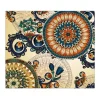 Banjado Herdabdeckplatte Glas 1 Teilig 60x52CM Schneidebrett Herdabdeckung Mit Motiv Modernes Mandala