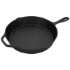 Bbq#Boss Bratpfanne Gusseisen 31cm Gusseisenpfanne mit Doppelgriff und Ausgießer