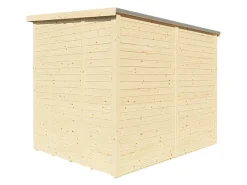Bertilo Holz-Gartenhaus Felix 239 cm x 181 cm Natur FSC®