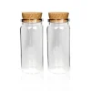 Bestlivings Fläschchen Glas mit Korken Set 50ml 8er Pack