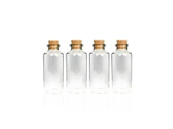 Bestlivings Fläschchen Glas mit Korken Set 10ml 16er Pack