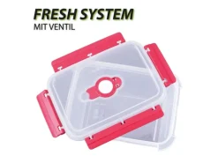 Bestlivings Frischhaltebox 0,9L Lunchbox Im Set Rot 8er Pack