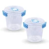 Bestlivings Frischhaltebox 0,64L Joghurt Im Set Blau 2er Pack