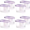 Bestlivings Frischhaltebox Schüttdose 1,4 Liter 8er Pack Lila