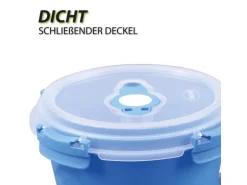 Bestlivings Frischhaltebox 0,85L Frühstücksschale Im Set Blau 1er Pack