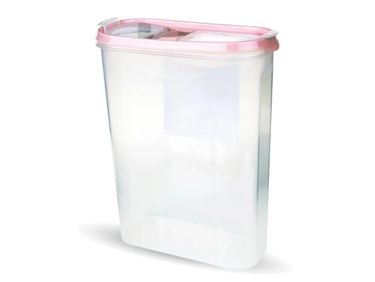 Bestlivings Frischhaltebox Schüttdose 2,8 Liter 1er Pack Altrose