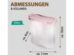 Bestlivings Gewürzdose Schüttdose 300ml Altrose 1er Pack