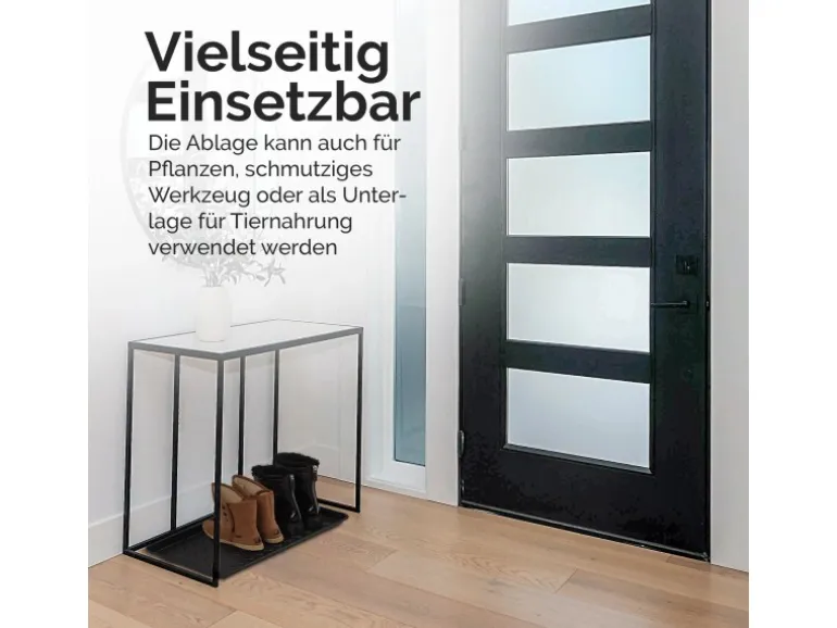 Bestlivings Schuhabtropfschale Fußmatte Schuhschale XXL 78 cm x 38 cm 2er Pack