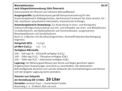 Blumenerde 20 l