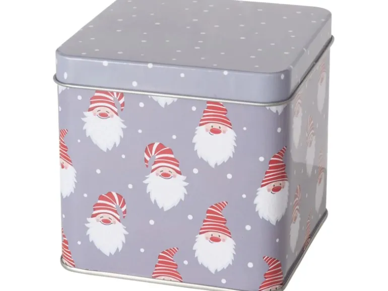 Boltze Xmas Vorratsdose Knuffel M Grau