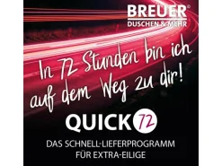 Breuer Duschrückwand Soft-Touch Seidenmatt Quick 72 Beton-Optik Grau 100x210 cm