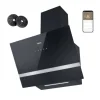 CIARRA Dunstabzugshaube 60 cm 650 m³/h A+++ Kopffrei WIFI-APP Touch Control VM6736HB