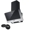 CIARRA Dunstabzugshaube 60 cm 350 m³/h A++ Kopffrei Schwarz VM6736CB