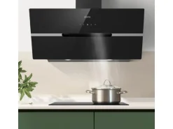 CIARRA Dunstabzugshaube A+++ 650 m³/h WIFI APP & Touch-Bedienung Kopffrei VM9736FB